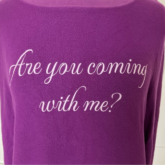 💋 Wildfox 💋 Come With Me Baggy Beach Jumper - Picture 6 of 8